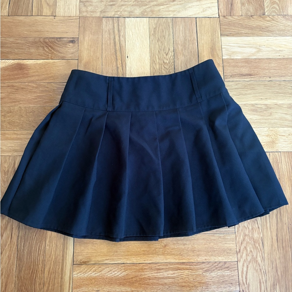 Bluezoo Black Children-Youth Tennis Skirt